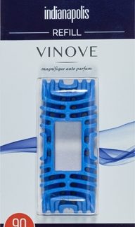 VINOVEMen's Indianapolis deodorante per auto ricarica 1 pz