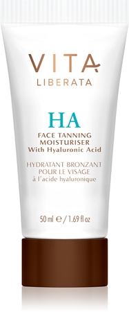 Vita LiberataFace Tanning Moisturiser with Hyaluronic Acid crema idratante viso con effetto autoabbronzante50 ml