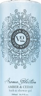 Vivian GrayAroma Selection Amber & Cedar gel bagno e doccia 500 ml