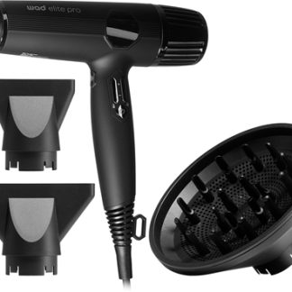 WadElite Pro Hair Dryer phon per capelli Black 1 pz