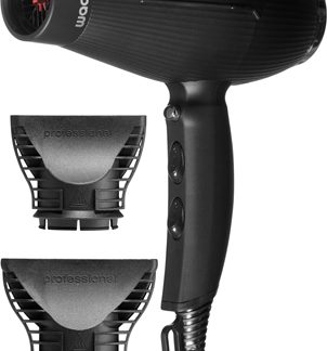 WadMito Hair Dryer Chrome phon per capelli Black 1 pz