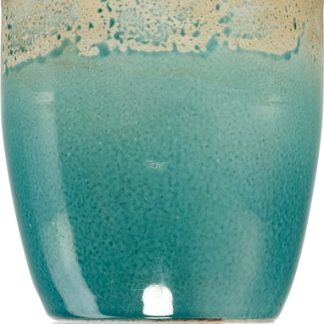 Wax DesignDegrade Teal Basilque candela da esterno 15 cm