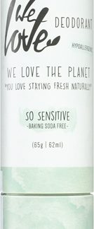 We Love The PlanetYou Love Staying Fresh Naturally So Sensitive deodorante solido Naturale 65 g