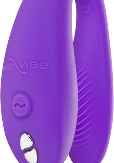 WE-VIBESync Go vibratore per coppie Purple 7,6 cm