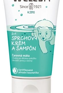 WeledaKids Magic Mint crema e shampoo doccia per bambini 2 in 1 150 ml