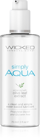 WickedSimply Aqua gel lubrificante 70 ml