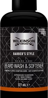 Wilkinson SwordBarbers Style Beard Wash & Softener shampoo per barba 177 ml