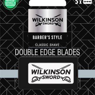 Wilkinson SwordBarbers Style Classic Shave Double Edge Blades lamette di ricambio 5 pz