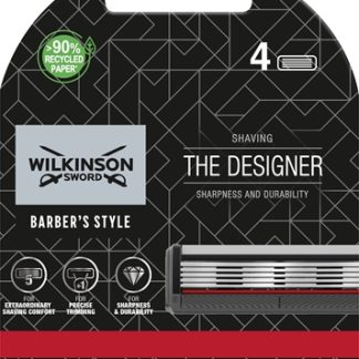 Wilkinson SwordBarbers Style The Architect rasoio + 2 testine di ricambio1 pz