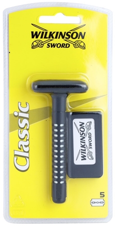 Wilkinson SwordClassic rasoio + lamette di ricambio 5 pz 1 pz