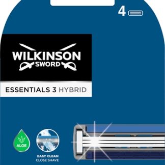 Wilkinson SwordEssentials 3 Hybrid lame di ricambio 4 pz