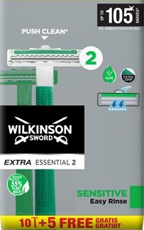 Wilkinson SwordExtra 2 Sensitive rasoio monouso 15 pz