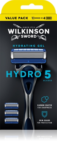 Wilkinson SwordHydro5 rasoio + lamette di ricambio 1 pz