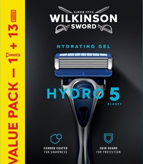 Wilkinson SwordHydro5 Skin Protection Regular rasoio + lame di ricambio