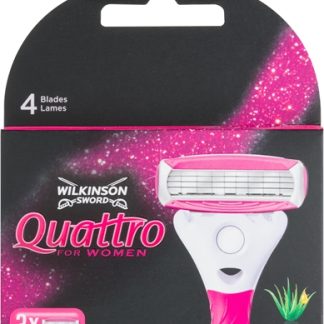 Wilkinson SwordQuattro for Women Aloe & Vit. E lame di ricambio 3 pz