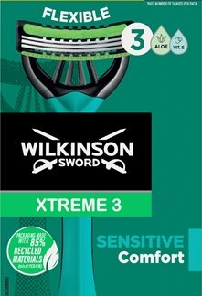 Wilkinson SwordXtreme 3 Sensitive Comfort rasoi monouso per uomo 8 pz