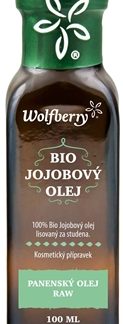 WolfberryJojoba Oil Organic olio di jojoba bio per viso, corpo e capelli 100 ml