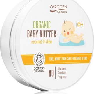 WoodenSpoonOrganic Coconut & Shea burro corpo per neonati 100 ml