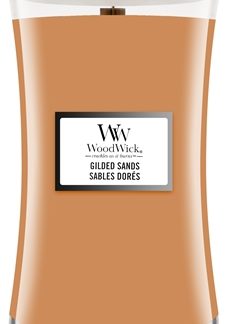 WoodwickGilded Sands candela profumata 610 g