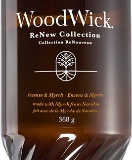 WoodwickIncense & Myrrh candela profumata 368 g