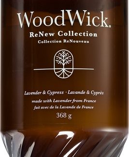 WoodwickLavender & Cypress candela profumata 368 g