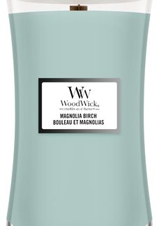WoodwickMagnolia Birch candela profumata con stoppino in legno 610 g