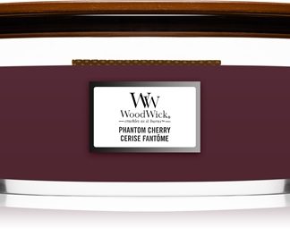 WoodwickPhantom Cherry candela profumata con stoppino in legno (hearthwick) 453 g