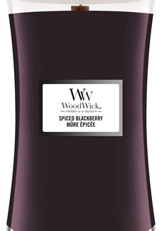 WoodwickSpiced Blackberry candela profumata con stoppino in legno 609,5 g