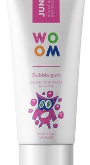 WOOMJunior Bubblegum dentifricio per bambini 50 ml