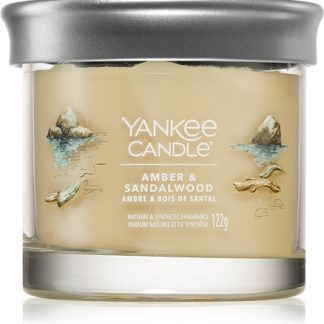 Yankee CandleAmber & Sandalwood candela profumata 122 g