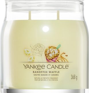 Yankee CandleBanoffee Waffle candela profumata Signature 368 g