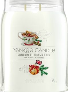 Yankee CandleLondon Christmas Tea candela profumata 567 g