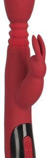 You2ToysRabbit Red vibratore con stimolatore clitorideo 26,5 cm