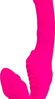 You2ToysVibrating Strapless Strap-on vibratore con stimolatore clitorideo 21,8 cm