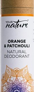 Your NatureNatural Deodorant deodorante solido Orange & Patchouli 70 g