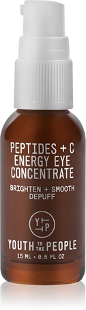 Youth To The PeopleEnergy Peptides + C Eye Concentrate siero concentrato per il contorno occhi con vitamina C 15 ml