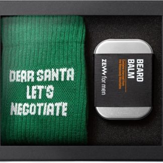 Zew For MenBeard Balm and socks confezione regalo