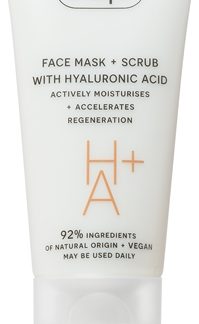 ZiajaFace Mask + Scrub with Hyaluronic Acid maschera esfoliante55 ml