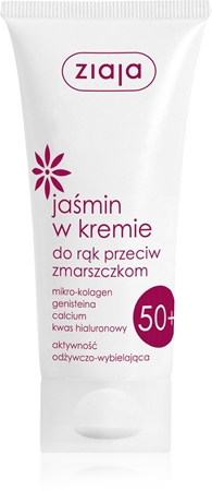 ZiajaJasmine crema ringiovanente per le mani 50+ 50 ml