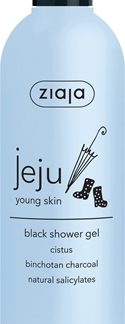 ZiajaJeju Young Skin gel doccia nero 300 ml