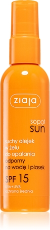 ZiajaSopot Sun olio secco in spray solare SPF 15 90 ml