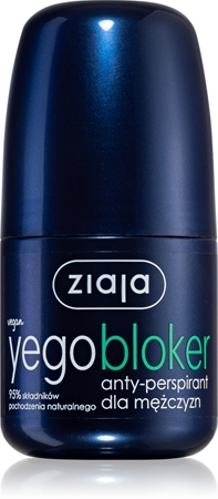 ZiajaYego Bloker antitraspirante roll-on contro la sudorazione eccessiva 60 ml