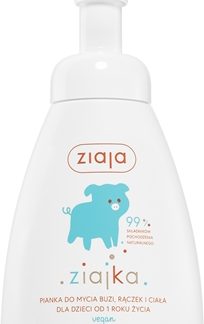ZiajaZiajka mousse detergente per viso e corpo per bambini 250 ml