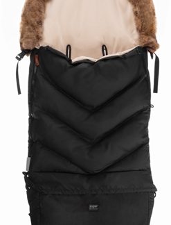 ZopaFluffy Combi Night Black sacco per passeggino 1 pz