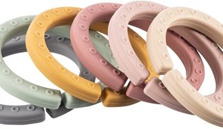 ZopaSilicone Links set di cerchi Multicolor 6 pz
