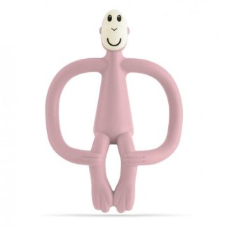 Matchstick Monkey Teething Toy dusty pink