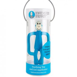 Matchstick Monkey Teething Toy blue