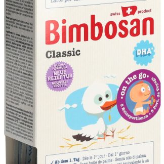 Bimbosan Classic 1 Säuglingsmilch ohne Palmöl Reiseportionen 5 x 25 g