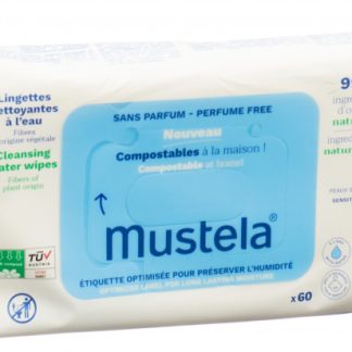 Mustela Feuchttücher Wasser kompostierbar Btl 60 Stk