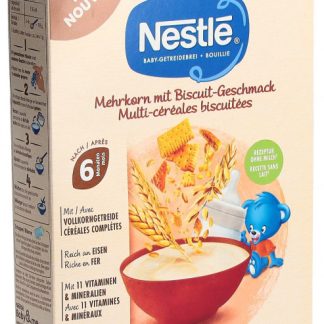 Nestlé Baby-Getreidebrei Mehrkorn mit Biscuit-Geschmack 180 g